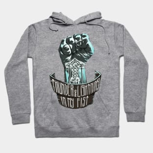 Thunder and Lighting in my fist / Viking life (by Alexey Kotolevskiy) Hoodie